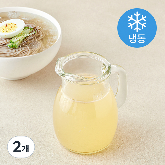 비셰프 동치미 냉면 육수 (냉동), 5kg, 2개, 1개입