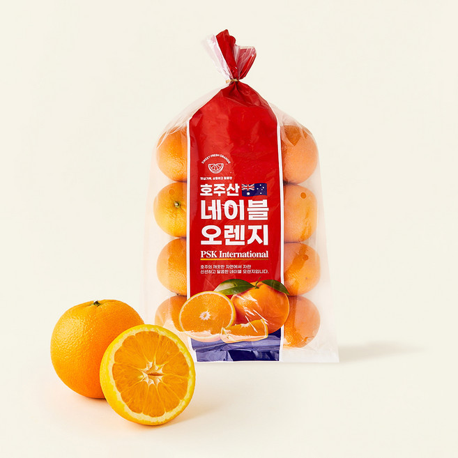 PSK 호주산 네이블 오렌지, 3kg, 1개