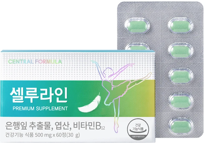 센트럴포뮬러 셀루라인, 60정, 1개 - 쿠팡