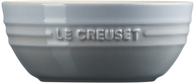 LE CREUSET 瓷器韓式湯碗, 迷霧灰, 1個