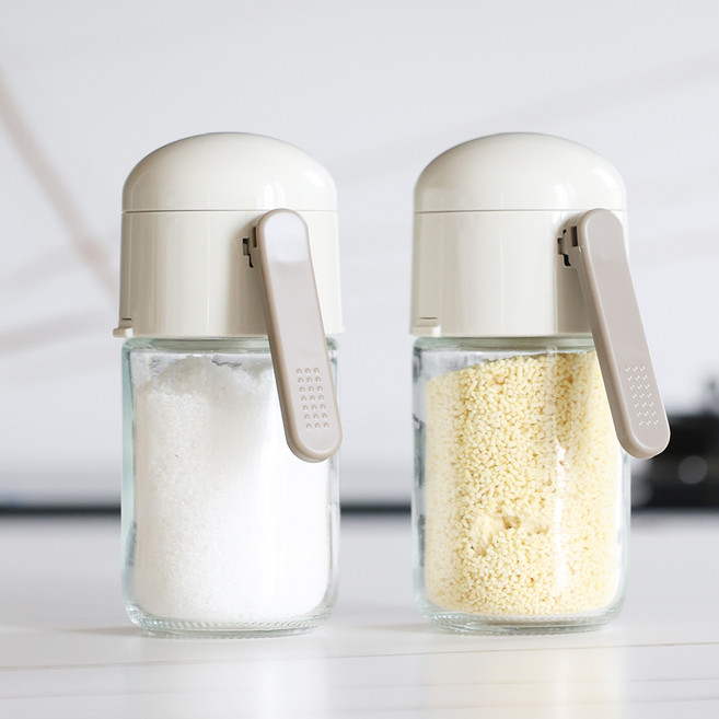 키볼리 원터치 소금 후추 양념통, 180ml, 2개