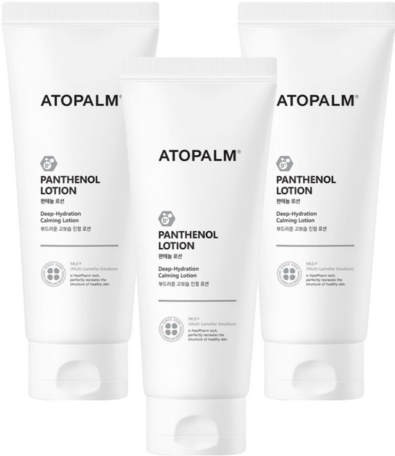 아토팜 판테놀 유아 로션, 200ml, 3개