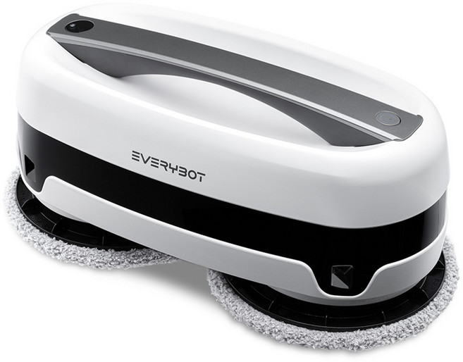 에브리봇 Edge 물걸레 로봇청소기, EVERYBOT EDGE, 블랙 + 화이트