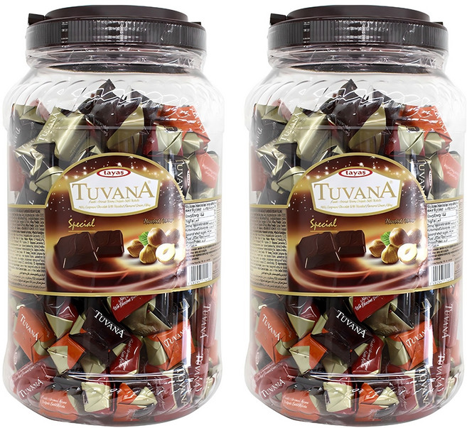 투바나 초콜릿, 1.6kg, 2개