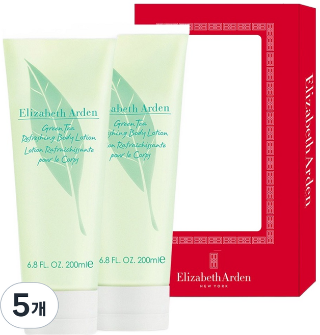 엘리자베스아덴 그린티 리프레싱 바디로션 2p, 400ml, 5개