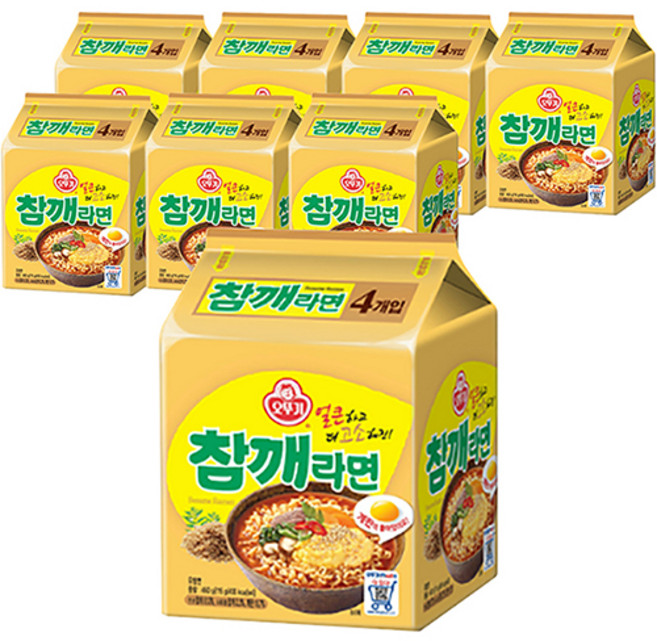 오뚜기 참깨라면 115g, 32개