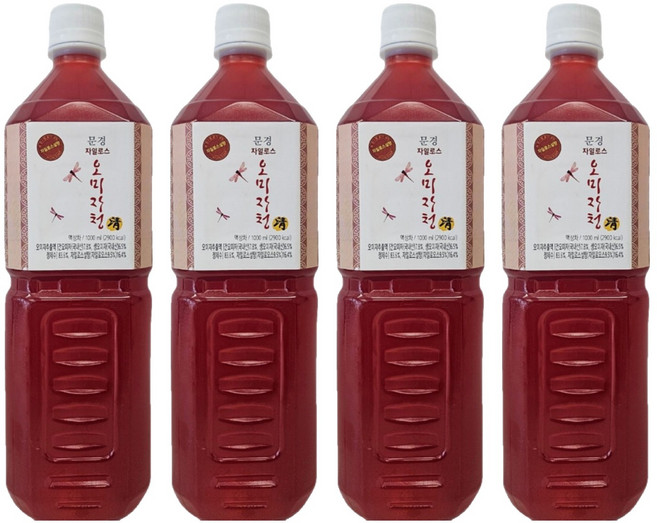문경몰 프리미엄 오미자 자일로스 청, 1L, 1개입, 4개