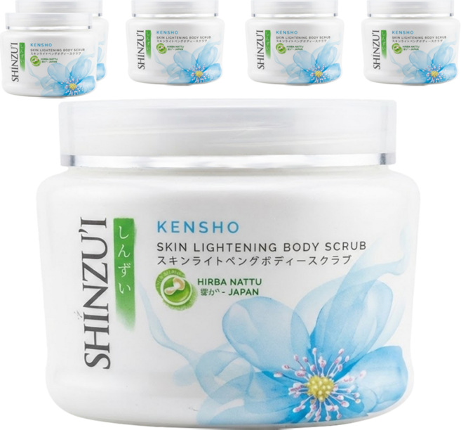 SHINZU'I 峇里島KENSHO去角質霜, 200g, 6入