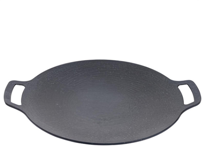 Lacena 韓國大理石重力鑄造IH萬用烤盤 深型 34cm, 1個