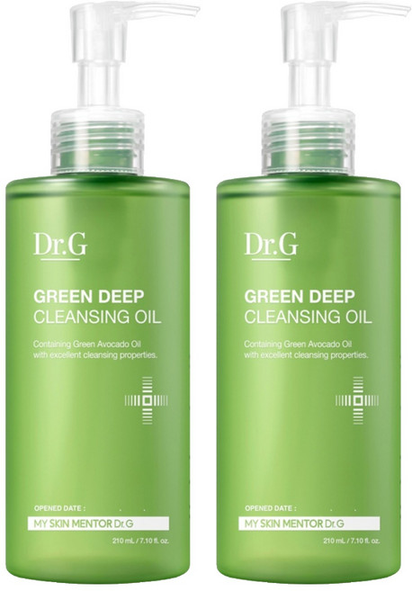 닥터지 그린딥 클렌징 오일, 210ml, 2개