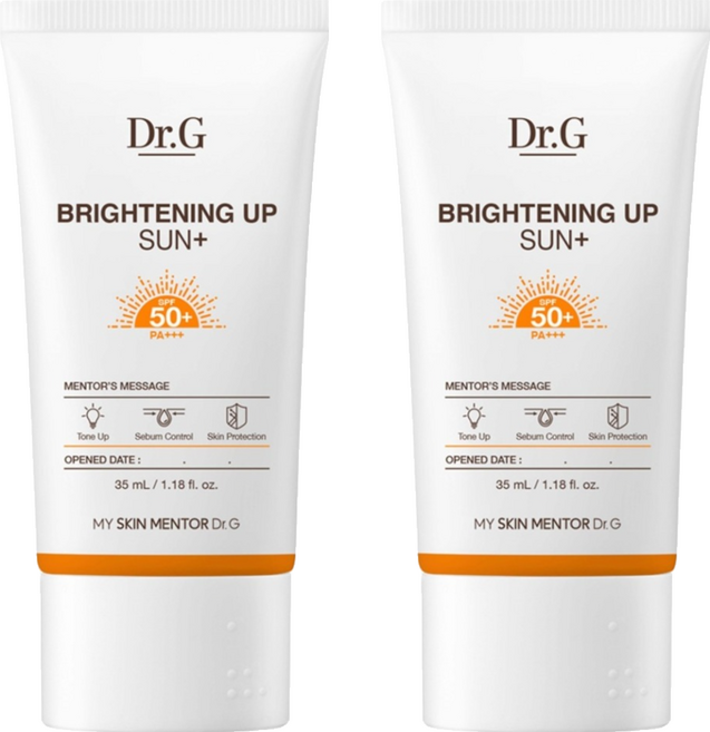 닥터지 브라이트닝 업 선 플러스 SPF50+ PA+++, 35ml, 2개