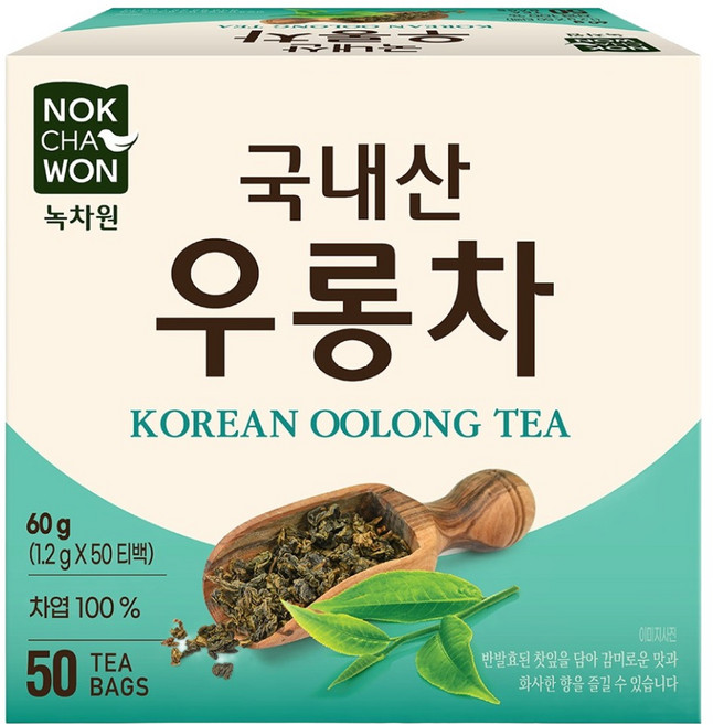 녹차원 국내산 우롱차, 1.2g, 50개입, 1개
