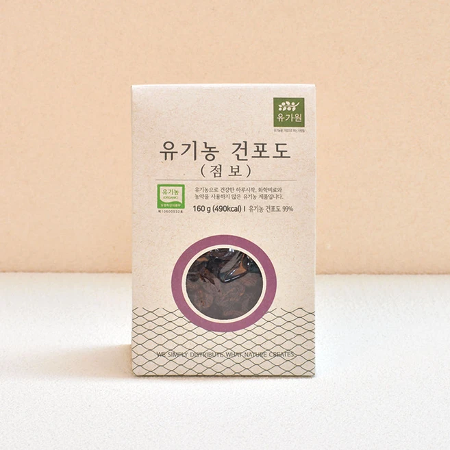 유가원 유기농 건포도 점보, 160g, 1개 - 쿠팡