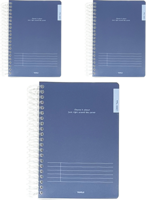 스프링 노트 중 5호, 랜덤발송, 3개