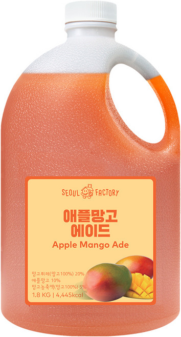 서울팩토리 애플망고에이드, 1.8kg, 1개