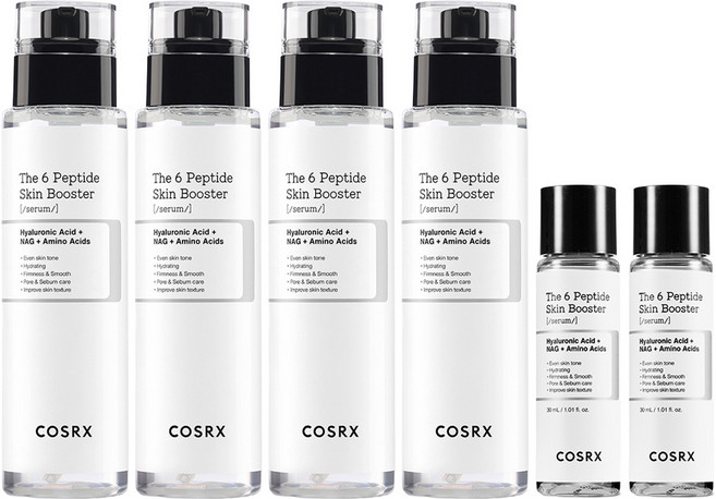 코스알엑스 더 6 펩타이드 스킨 부스터 세럼 150ml 2p + 30ml 세트, 2개