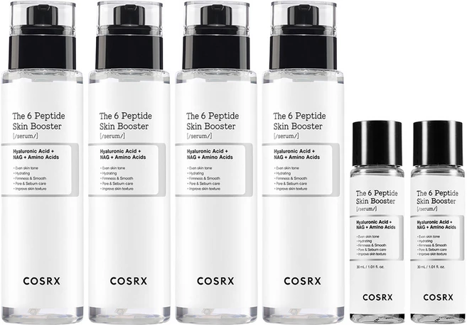 코스알엑스 더 6 펩타이드 스킨 부스터 세럼 150ml 2p + 30ml 세트, 2개 - 쿠팡
