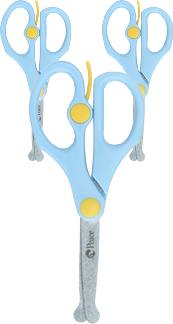 피스코리아 아이사랑 안전가위 2, 랜덤발송, 3개