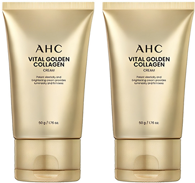 AHC 바이탈 골든 콜라겐 크림, 50g, 2개