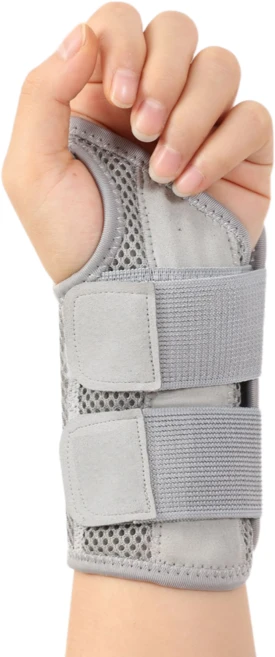쓰지그래 손목 보호대 왼손착용 그레이, 1개 - 쿠팡