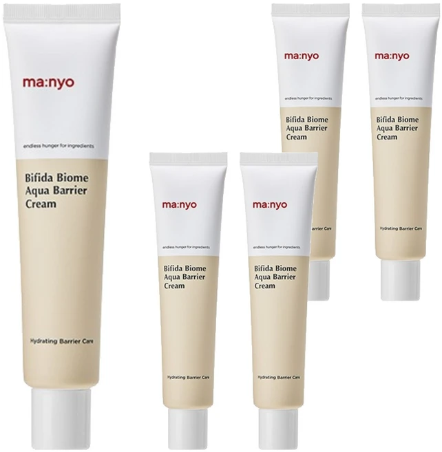 마녀공장 비피다 바이옴 아쿠아 베리어 크림, 80ml, 5개 - 쿠팡