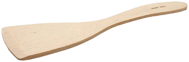 de Buyer 畢耶 櫸木中式炒鏟 30cm, 1個, 褐色