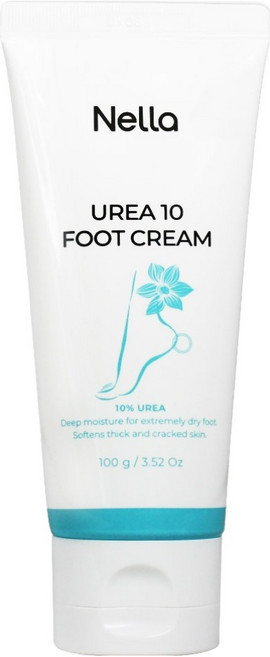 넬라 우레아 10 풋크림, 1개, 100ml