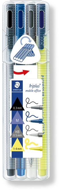 스테들러34SB4트리플러스멀티세트, (멀티), 1개