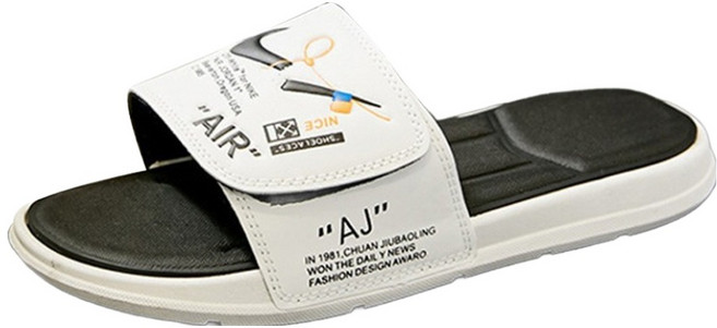 엘쏘 남녀공용 미끄럼 방지 경량 푹신한 이중쿠션 벨크로 슬리퍼