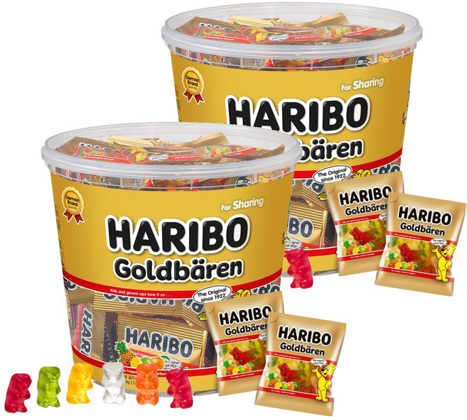 하리보 골드베렌 젤리 93개입, 2개, 1kg