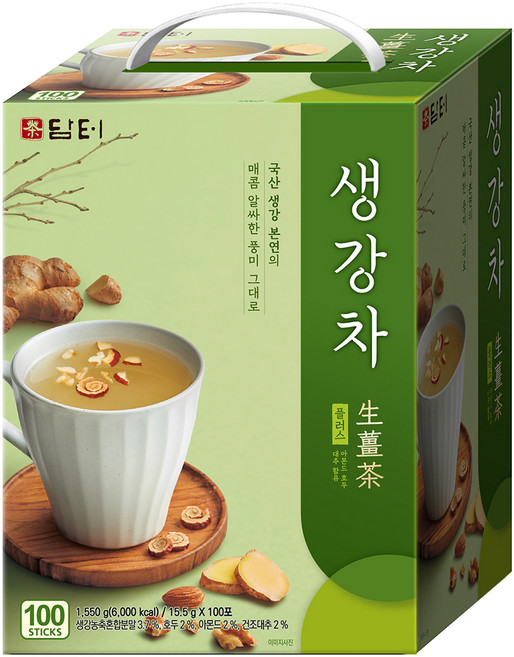 담터 생강차 플러스, 15g, 100개입, 1개