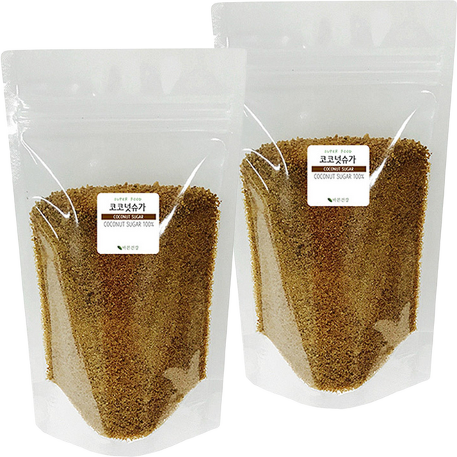 바른건강 코코넛슈가, 500g, 2개