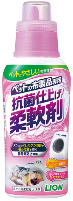 LION 獅王 寵物奈米樂柔軟劑, 360g, 1瓶