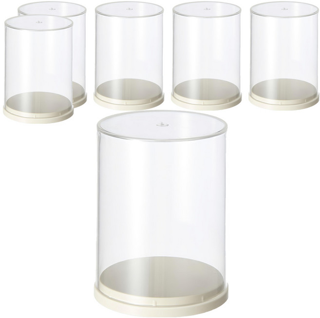 FAmILyLIFE 生活 圓形展示盒 A-472-6, 6個