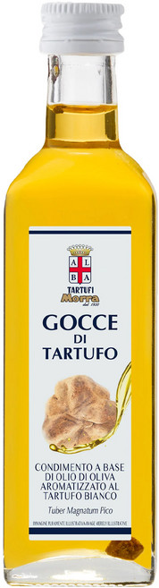 TARTUFI Morra 阿爾巴松露世家 松露橄欖油 白松露風味, 55ml, 1瓶