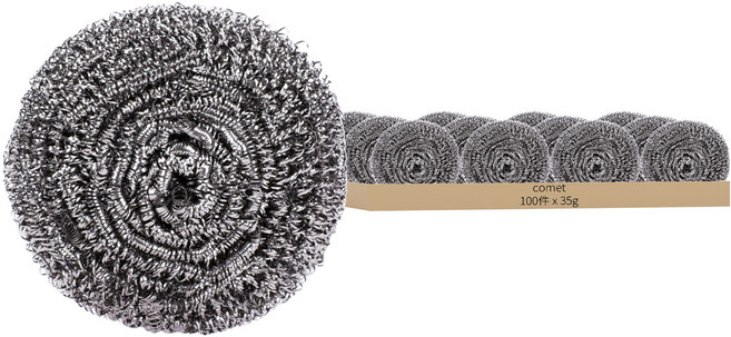 comet 廚房鋼絲絨 35克, 1入, 100個