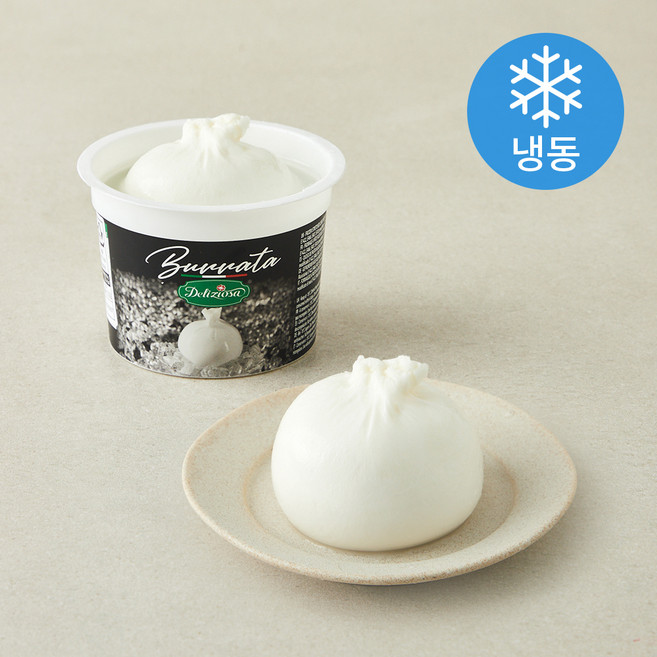 델리지오사 부라타 치즈 (냉동), 100g, 1개
