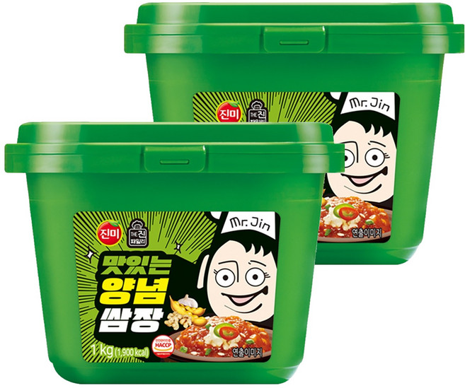 진미 맛있는 양념쌈장, 1kg, 2개