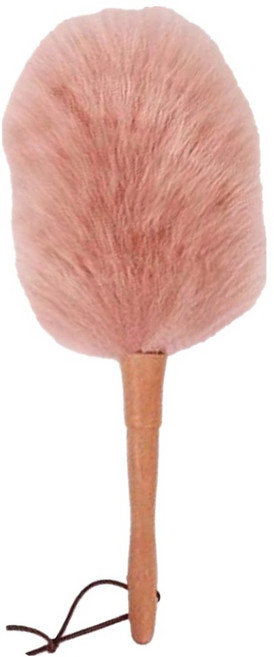 FAMINOU 法米諾 羊毛除塵刷 33cm, 豆沙色, 1個