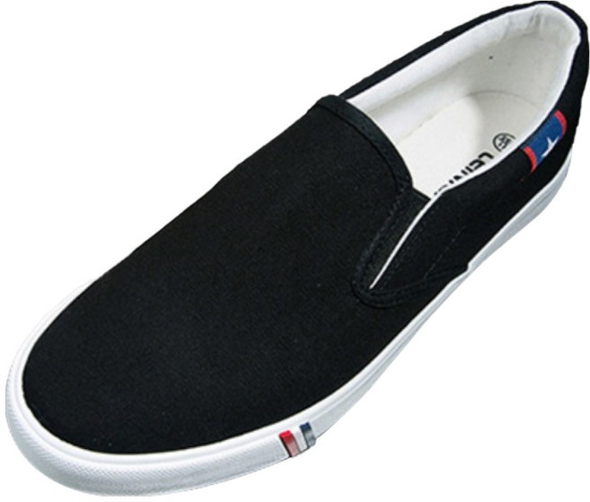 엘쏘 심플 라벨링 디테일 디자인 데일리 슬립온