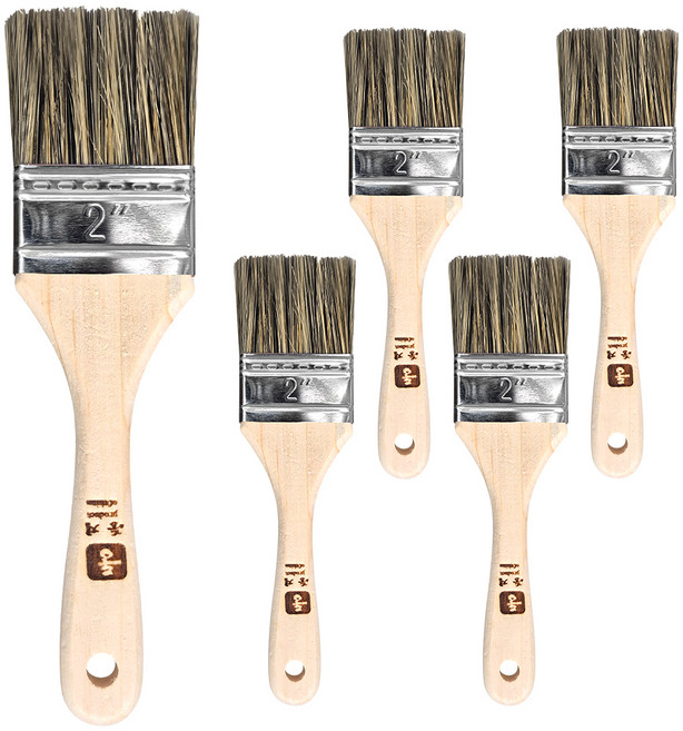 월드크린 다용도 나무 청소 붓, 5개