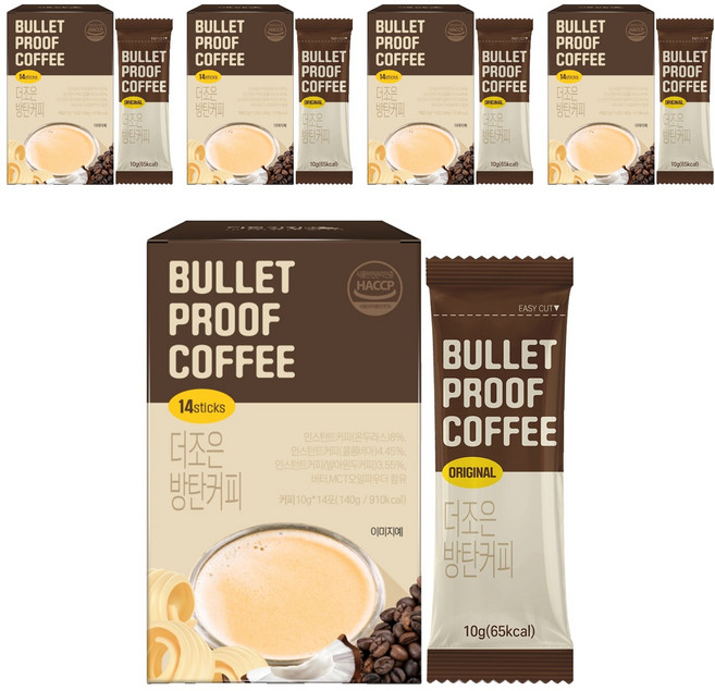 더존건강 더 조은 방탄커피, 10g, 14개입, 5개