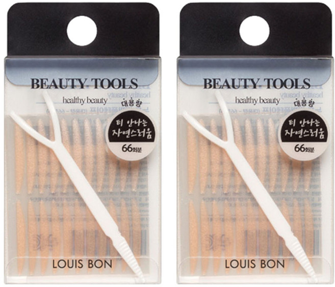 루이본 누드 쌍꺼풀 테이프 66회분, 스킨색, 2개