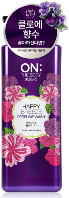 온더바디 퍼퓸 바디워시 해피 브리즈, 900g, 1개