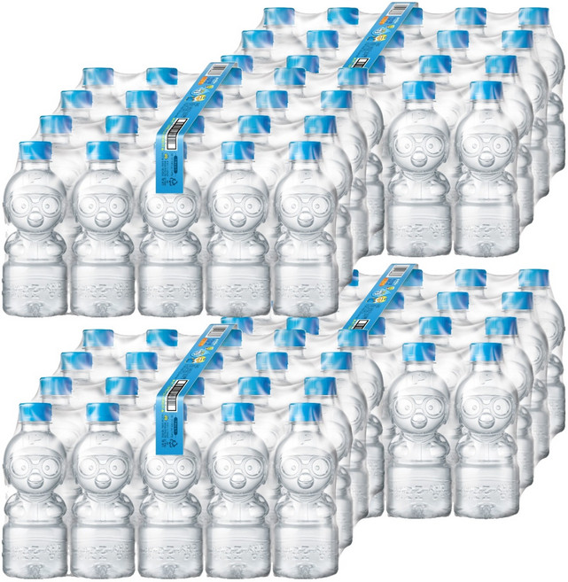 팔도 뽀로로 샘물 무라벨, 260ml, 80개