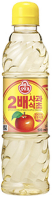 오뚜기 2배 사과식초, 500ml, 1개