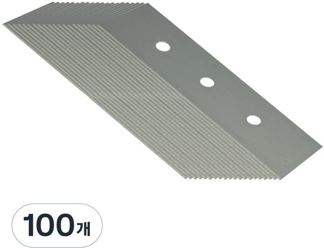 월드크린 원터치 스크래퍼 칼날, 100개