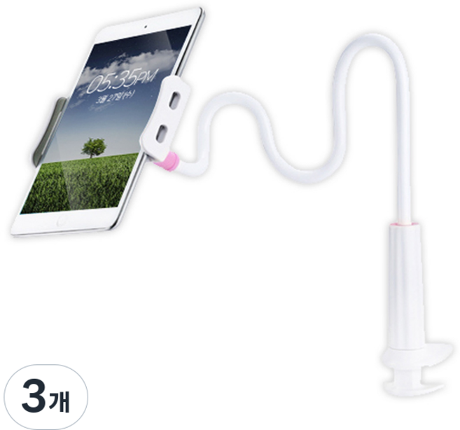 모가비 자바라 핸드폰 거치대 MOG-0016, WHITE, 3개