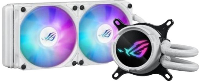 ASUS 華碩 ROG STRIX LC III 240 ARGB White Edition 白龍3代散熱器, ROG STRIX LC III 240 ARGB WHT, 白色, 1個
