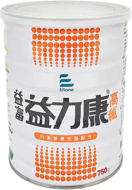 益富 益力康高纖均衡營養完整配方, 750g, 1罐